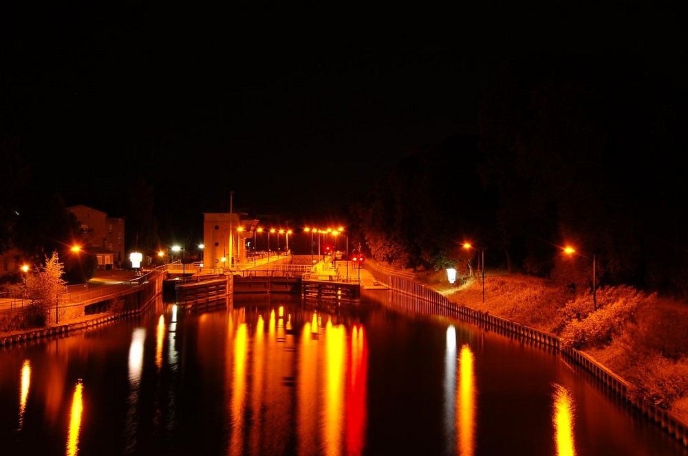 Schleuse an der Zitadelle Spandau