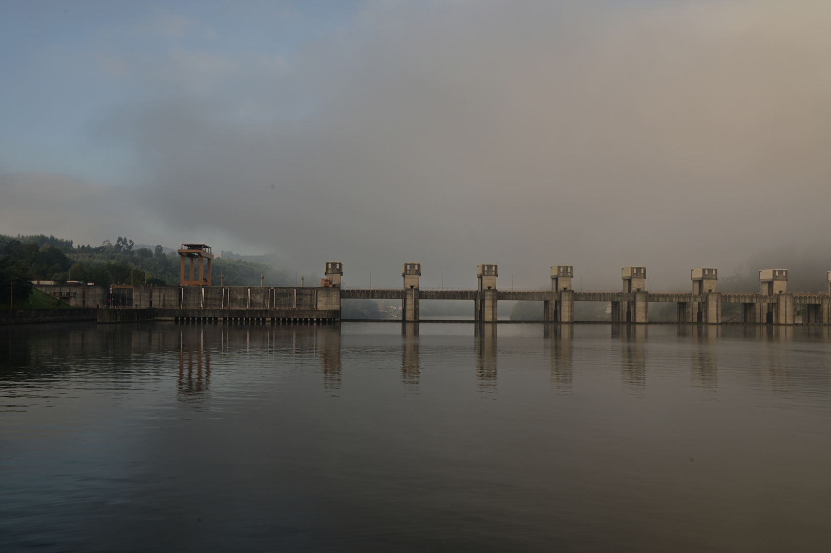 Schleuse auf dem Douro