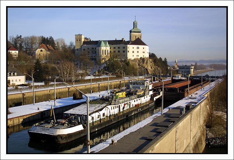 Schleuse bei Ybbs/Donau