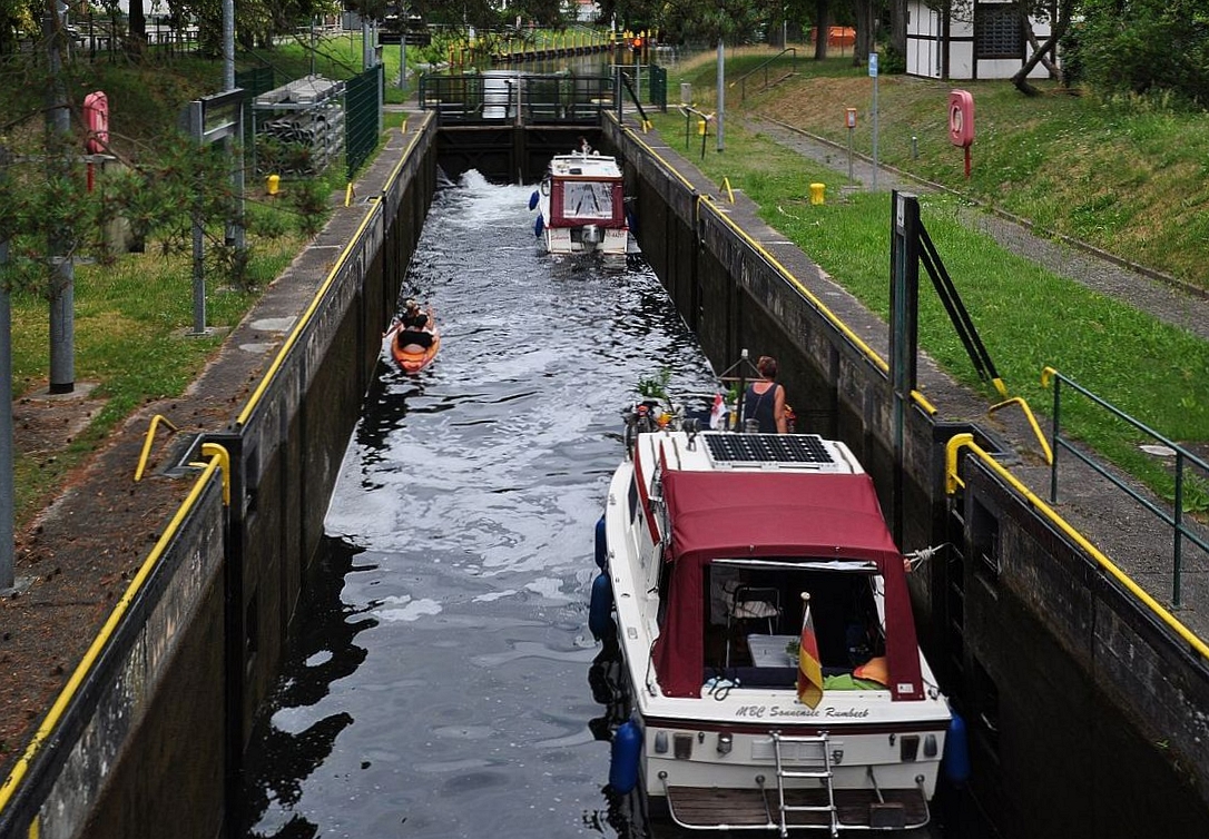 Schleuse Eichhorst am Werbellinsee