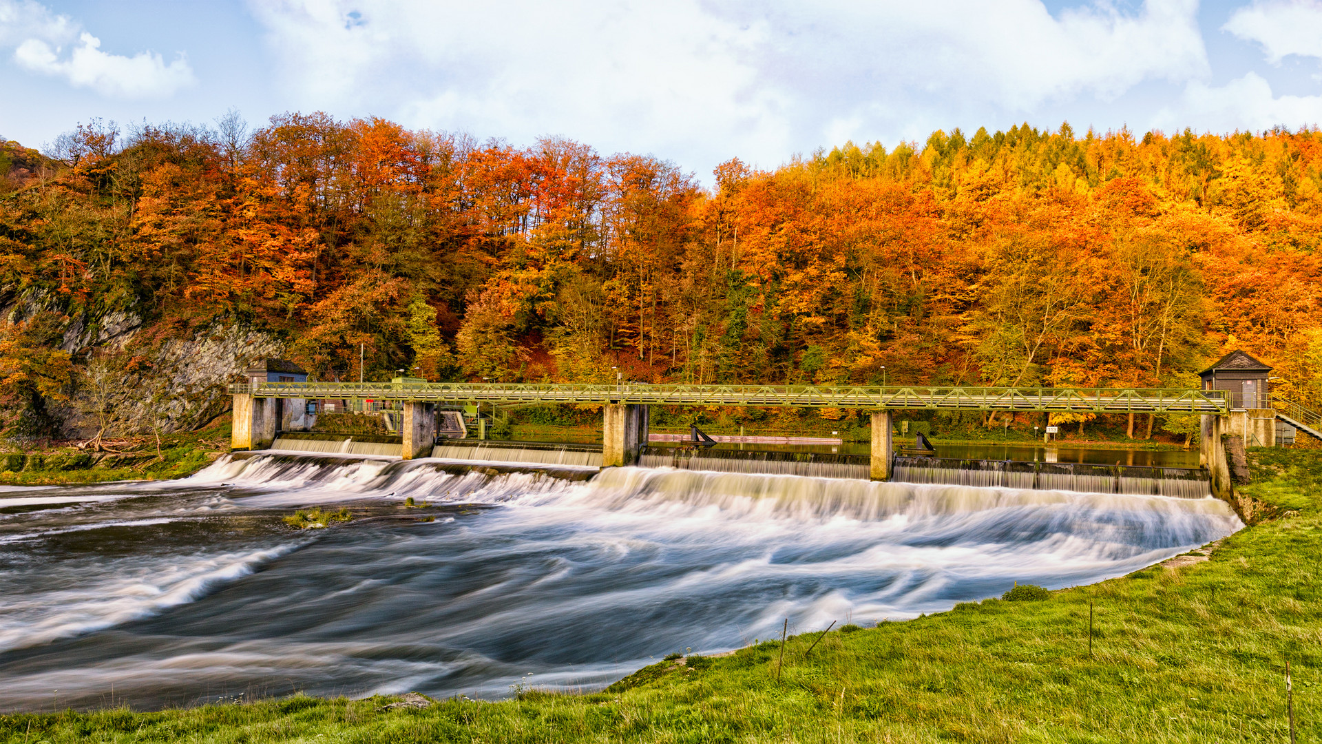 Schleuse Hollerich Foto &amp; Bild | wald, licht, schatten Bilder auf ...