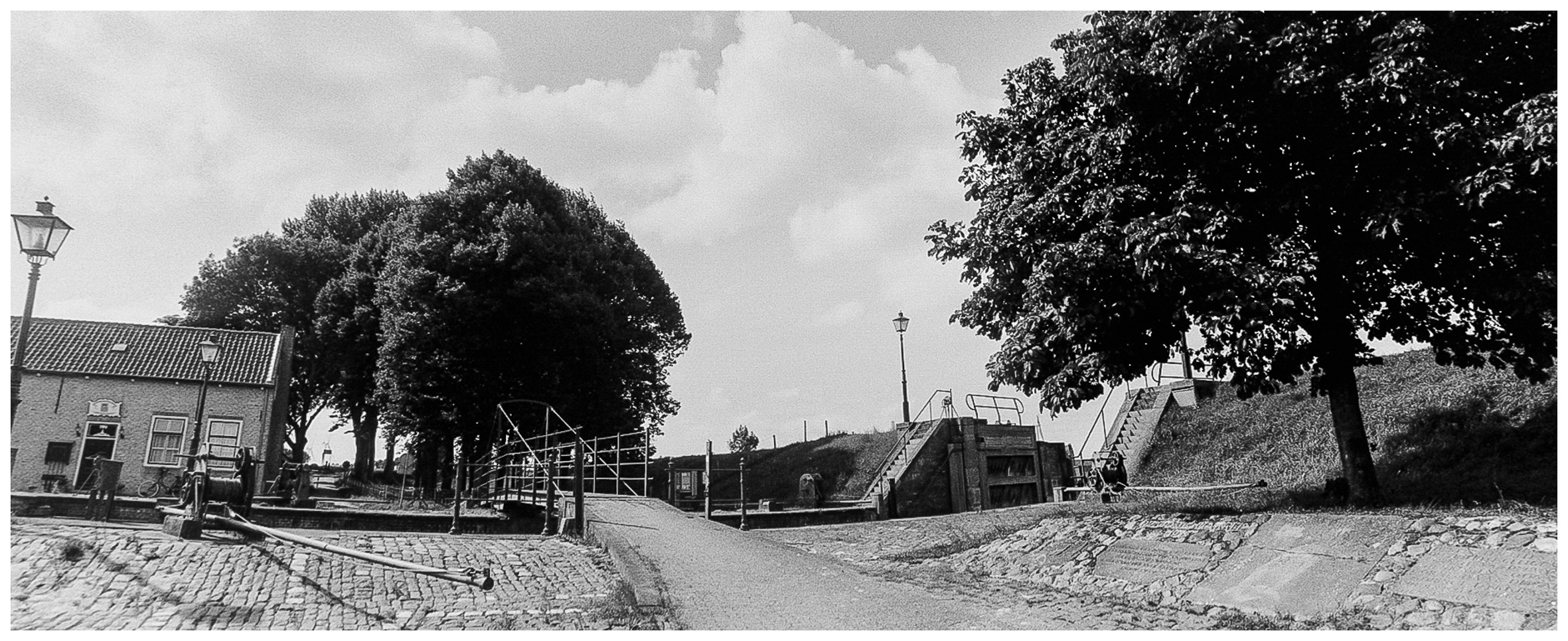 Schleuse in Dirksland/Zuid-Holland