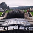 Schleuse in Fort Augustus (Schottland)...