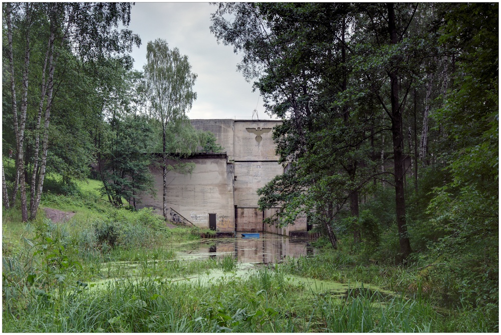 Schleuse in Lesniewo Gorne