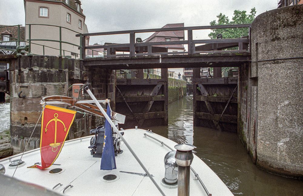 Schleuse in Strasbourg