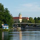 Schleuse und Schloss Podebrady