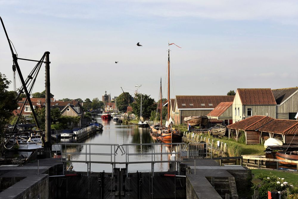 Schleuse Workum, Niederlande