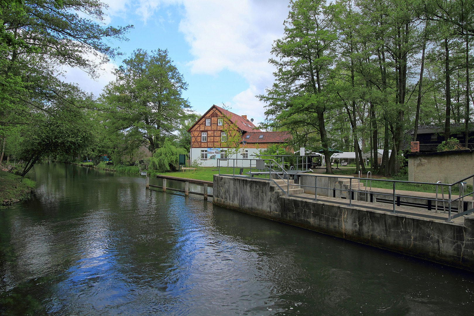 Schleusen im Spreewald....