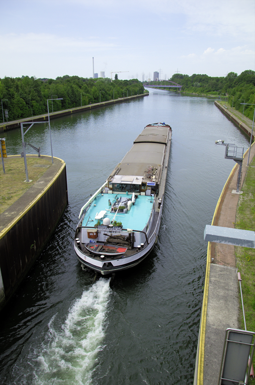 Schleusenausfahrt