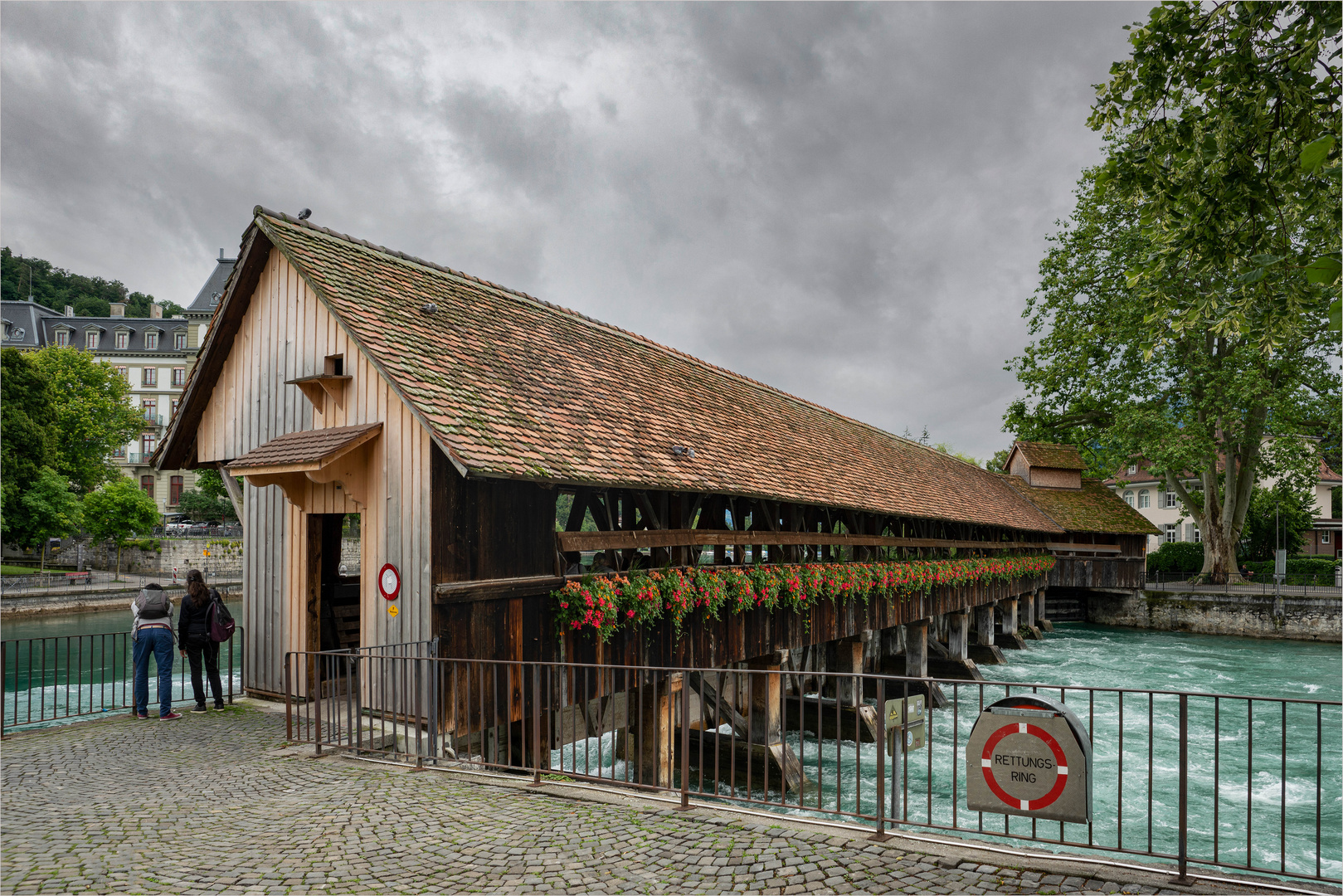 Schleusenbrücke in Thun