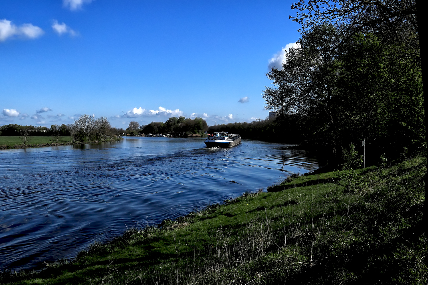 Schleusenkanal Petershagen Lahde....