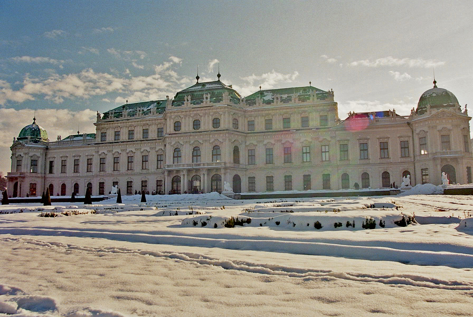 Schlichtes Belvedere