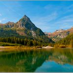 Schlierersee mit Riedingspitz