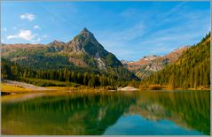 Schlierersee mit Riedingspitz