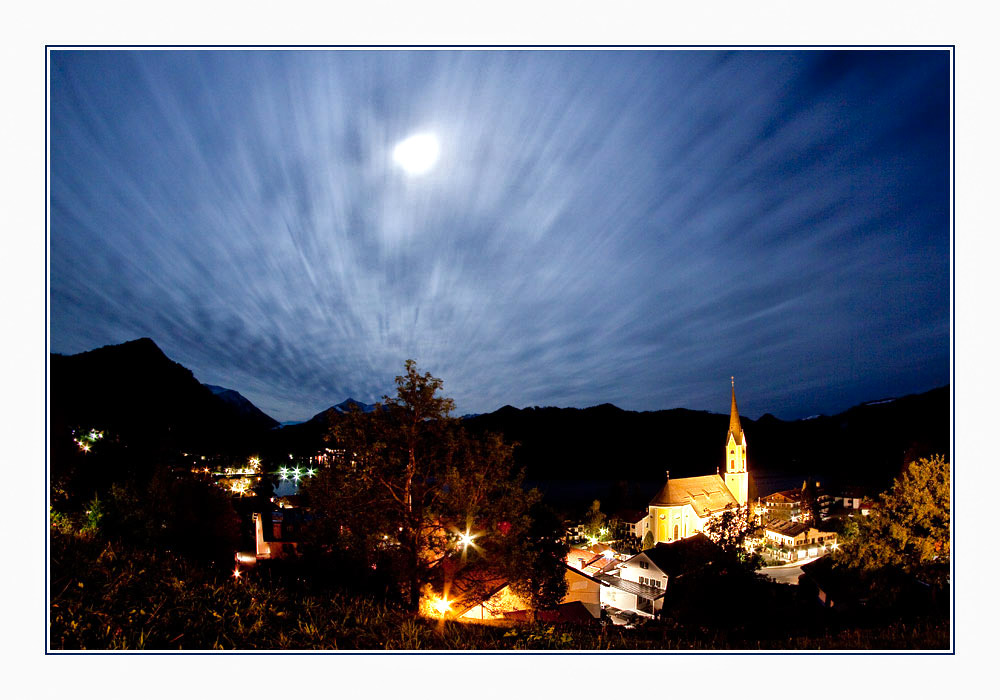 Schliersee bei Nacht