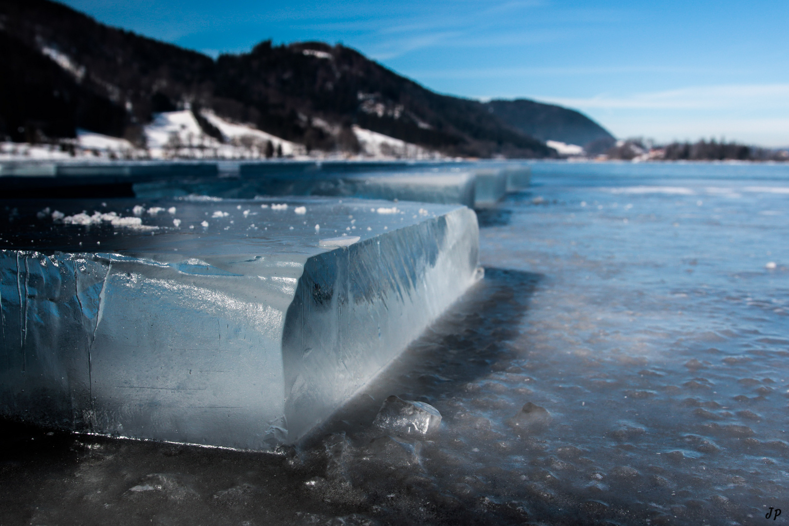 Schliersee im letzten Winter