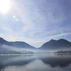 Schliersee im Nebel