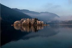 Schliersee im Winterschlaf