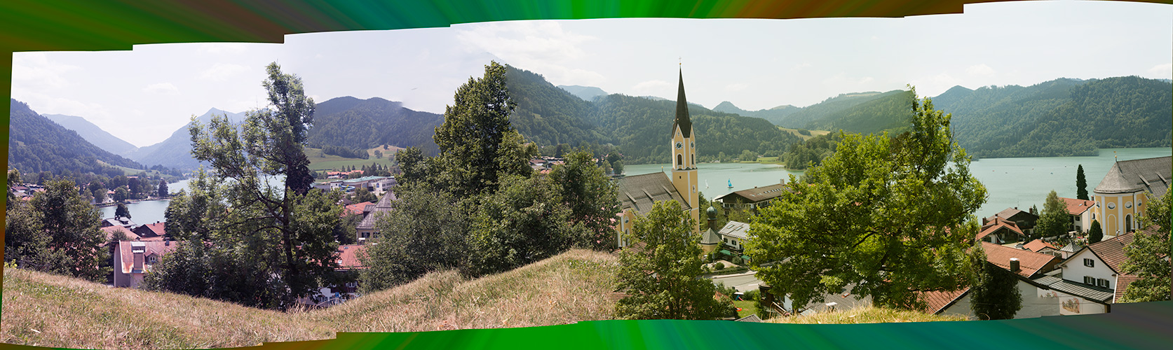 Schlierseepanorama für die Tonne