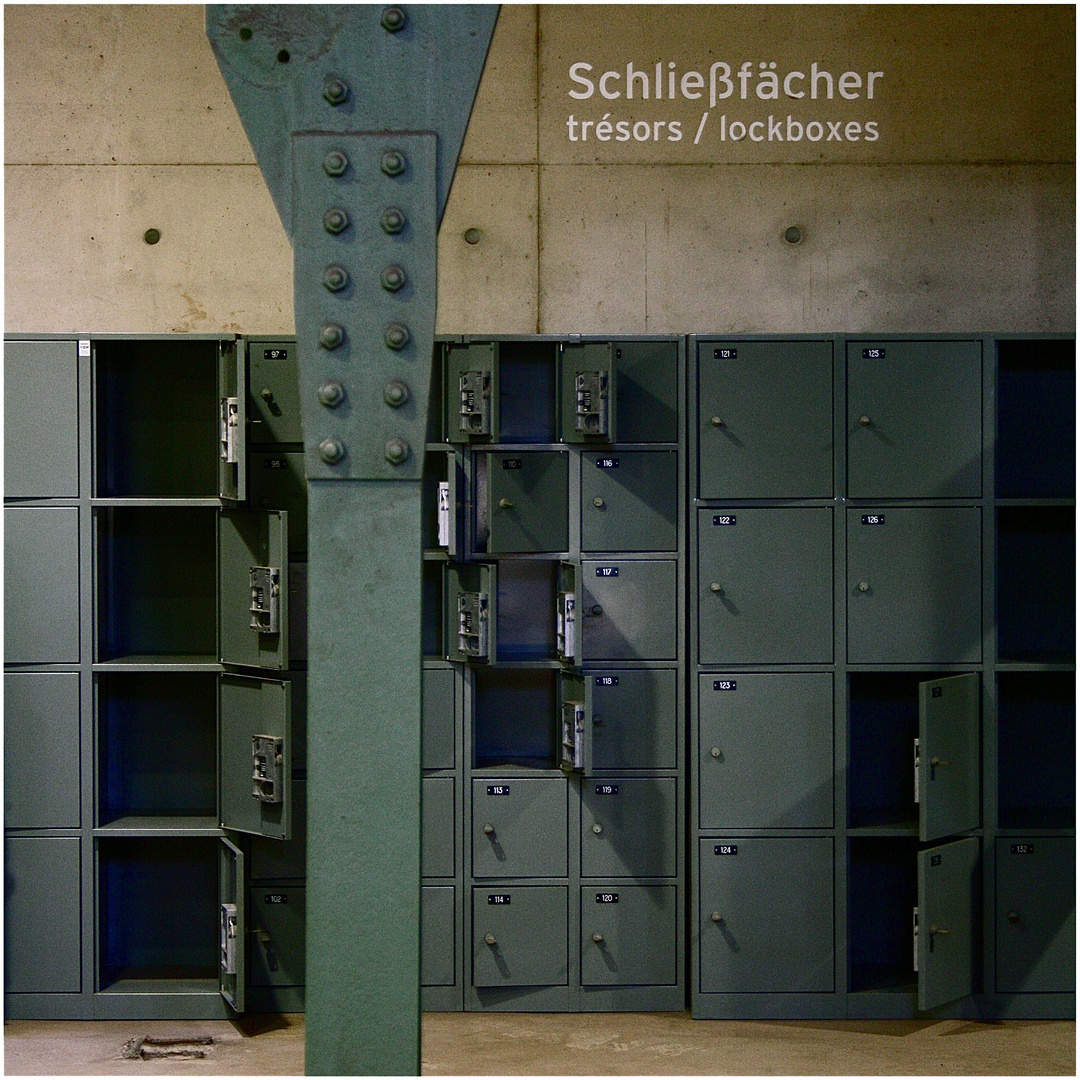 schließfächer - offen