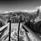 Schlittenfahren im Allgäu