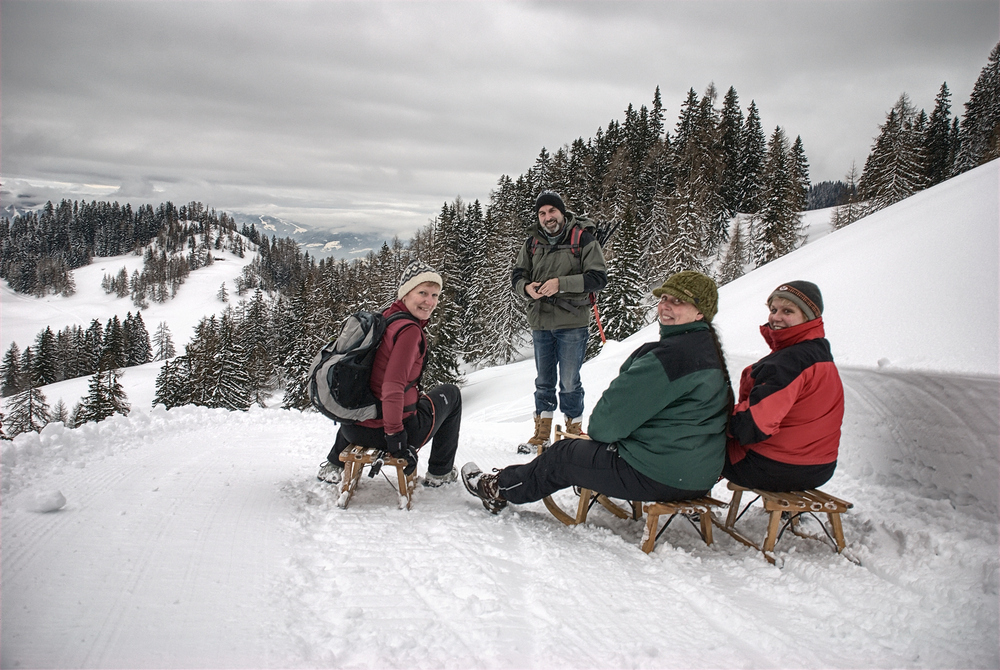 " Schlittenfahrt.." Foto & Bild  landschaft, berge, bergtouren Bilder 