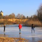 Schlittschuhfahren war möglich 