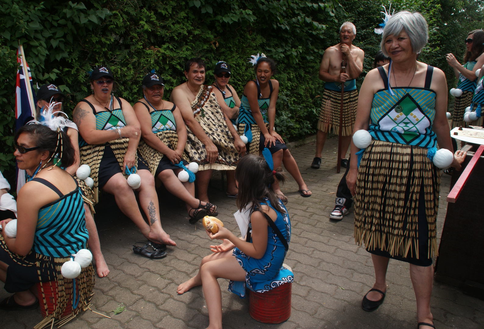 Schlitzer Trachtenfest 2011: Maori aus Neuseeland