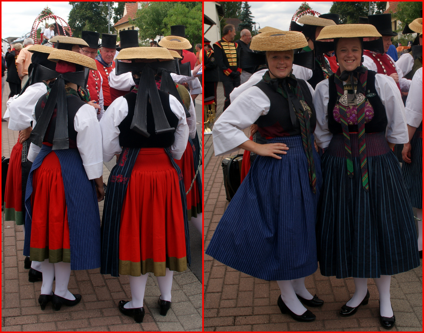 Schlitzer Trachtenfest 2011: Vierländer Bauerntracht (1)