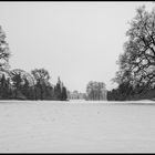 Schlösschen im Schnee.