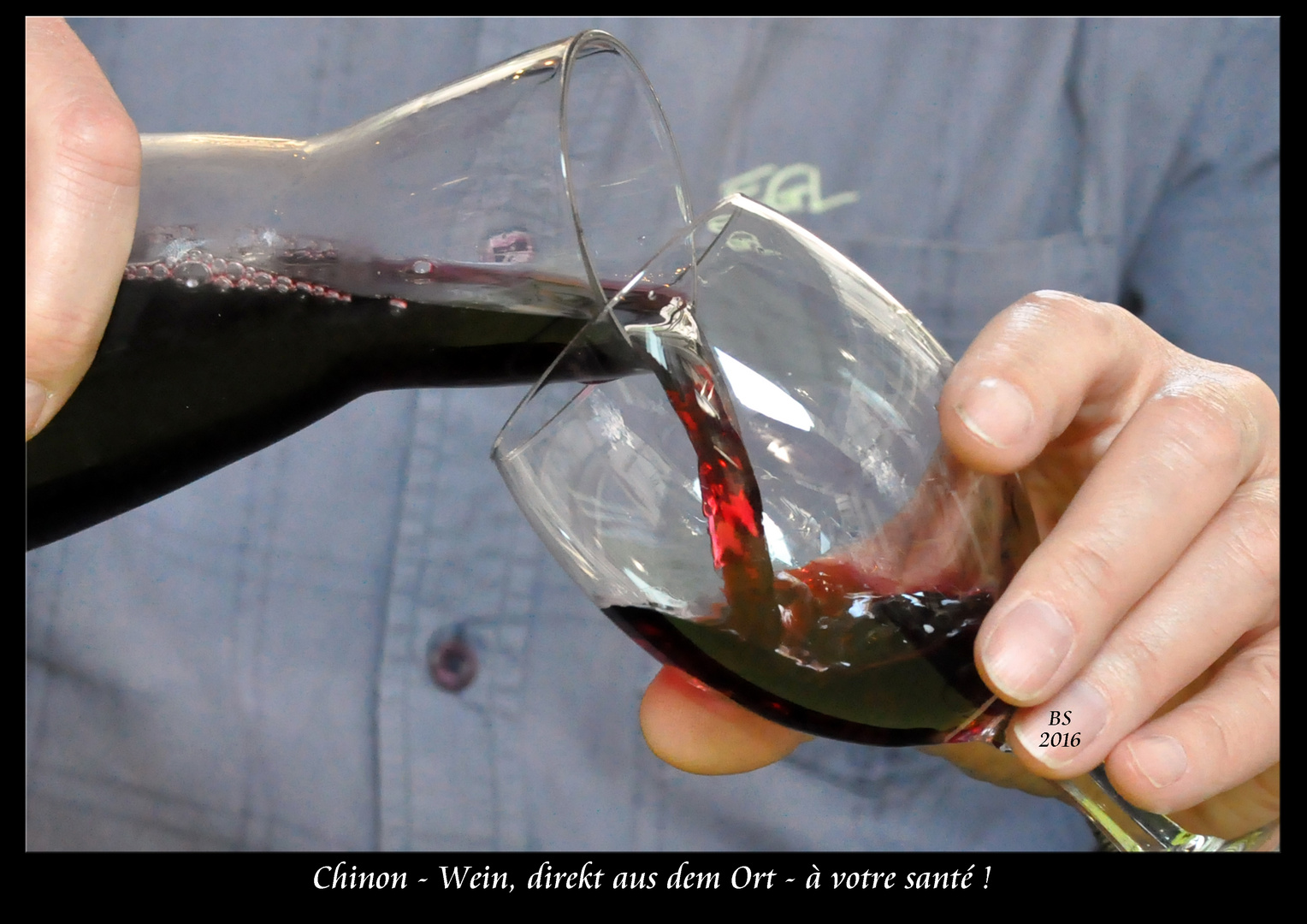 Schlösser der Loire - Wein aus Chinon