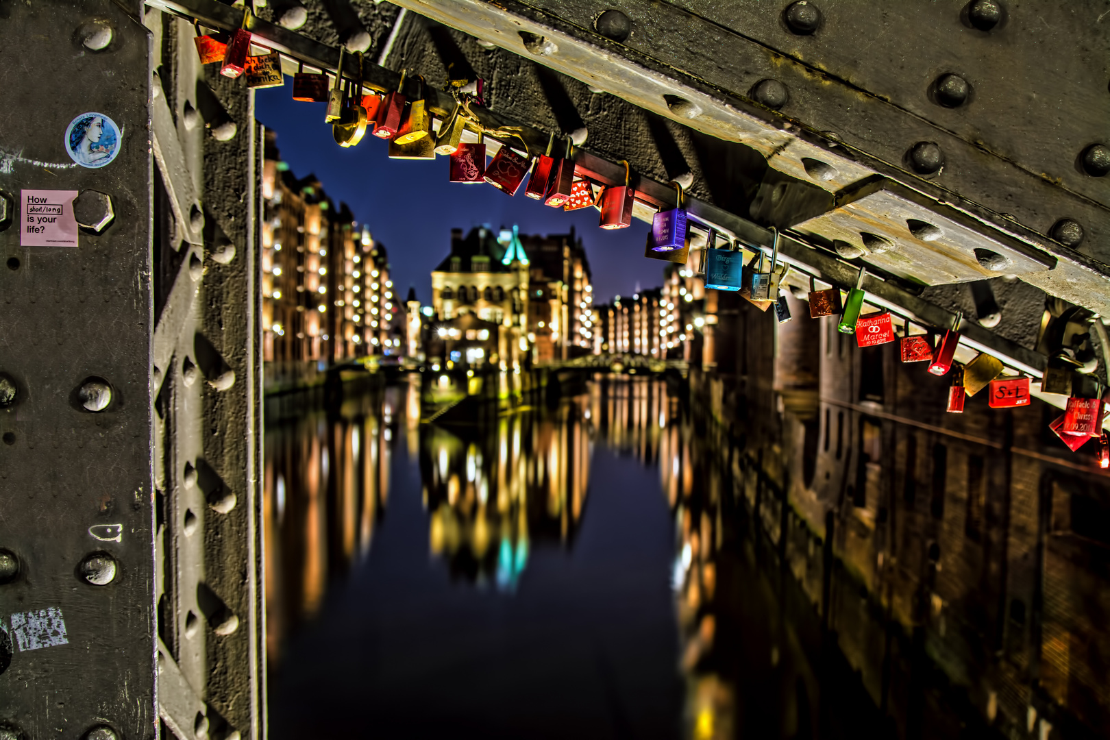 Schlößer in der Speicherstadt