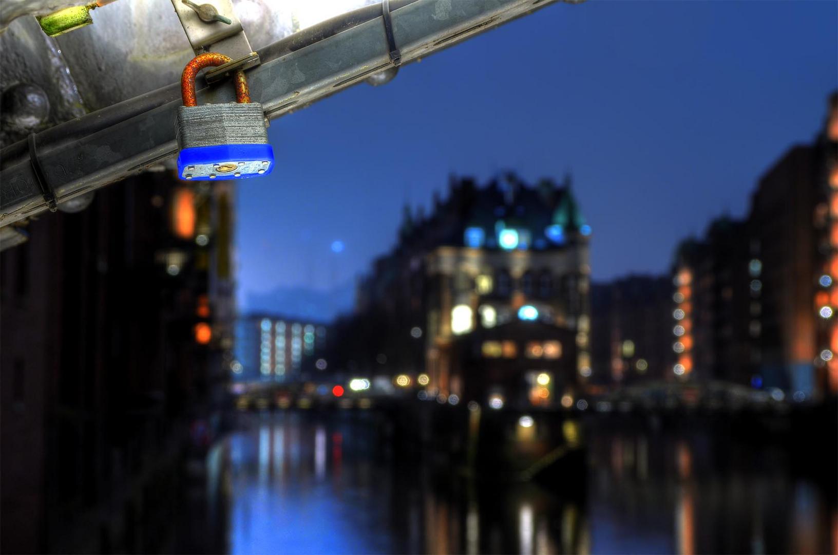 Schlösser in der Speicherstadt