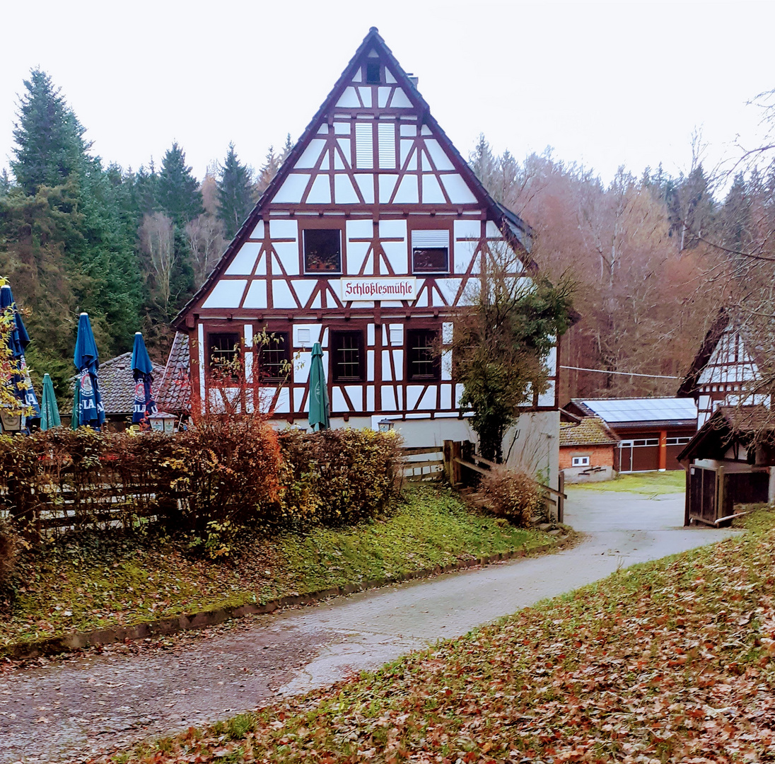 Schlösslesmühle im Siebenmühlental - Baden-Württemberg