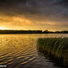 Schloonsee mit Blick auf Bansin bei Sonnenuntergang am 15.06.2013