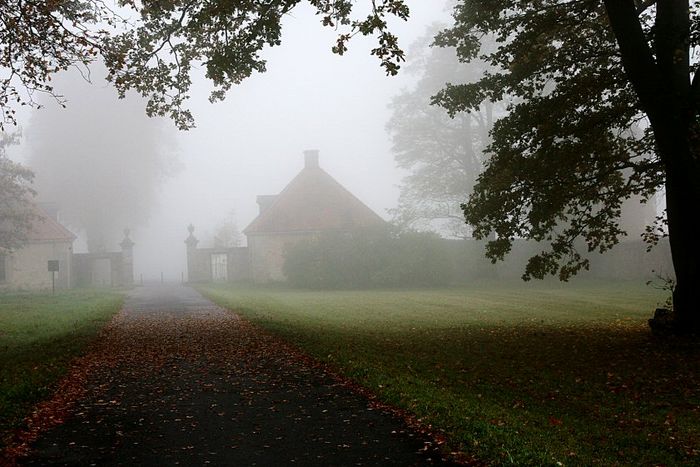 Schloß Adolphseck im November