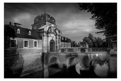 Schloß Ahaus, Münsterland b&w