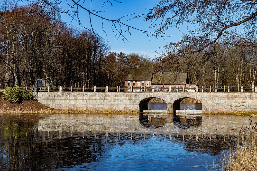 Schloss Ahrensburg / Brücke / 210222