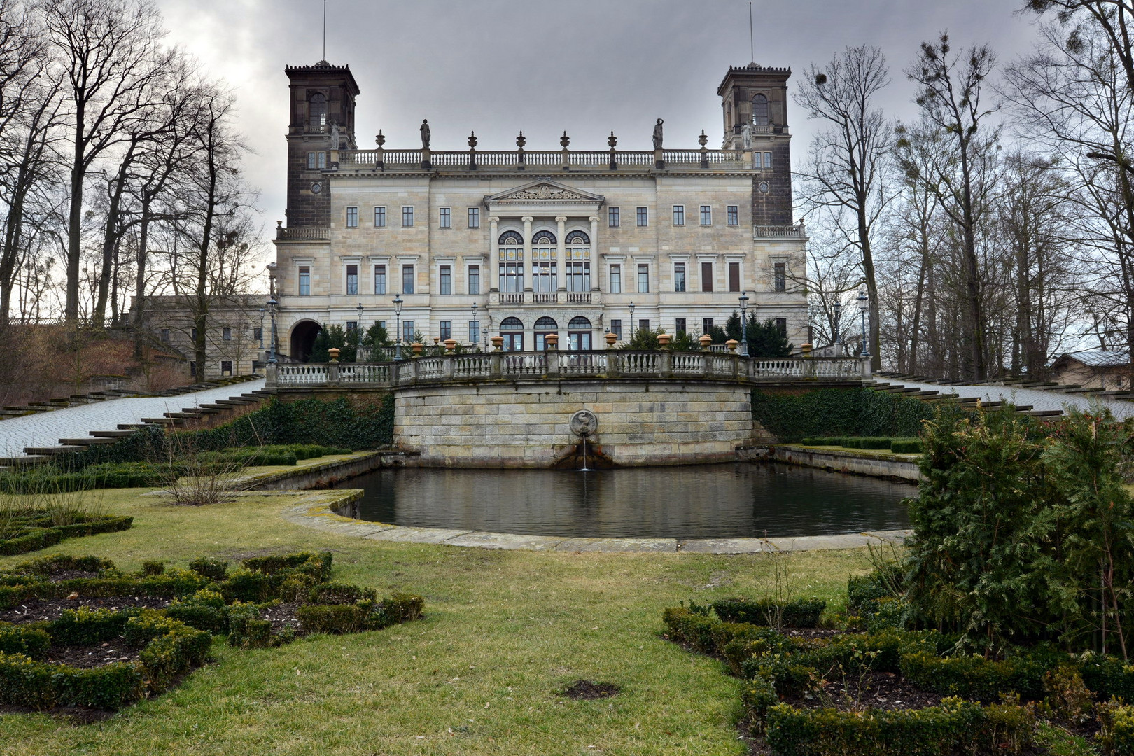 Schloß Albrechtsberg, Loschwitz, Dresden, Deutschland, (043)