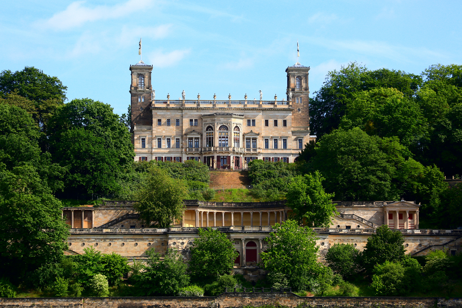 Schloss Albrechtsberg nochmal etwas näher