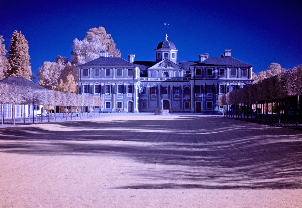 Schloss als IR-Foto