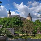 Schloss Altenburg im Wolkenspiel
