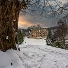 Schloss Altenstein bei Bad Liebenstein im Winter