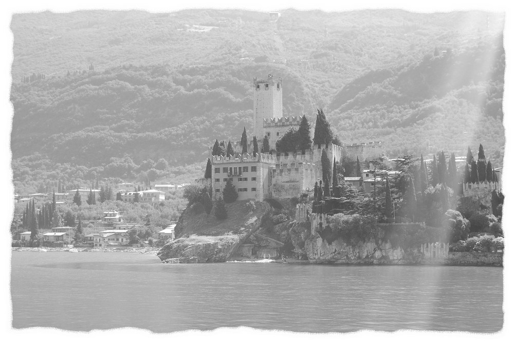 Schloss am Lago di Garda