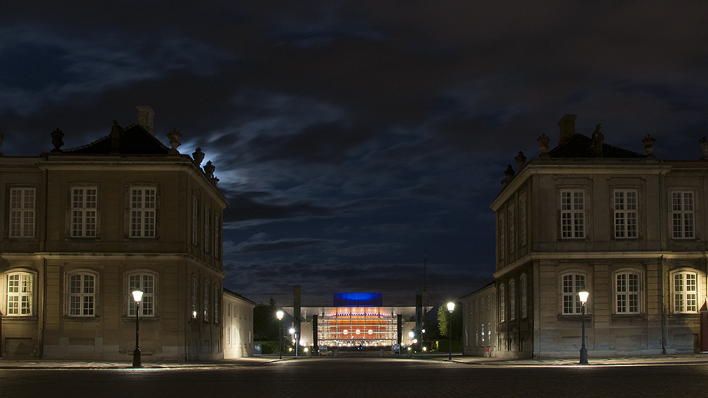 Schloss Amalienborg mit Opernhaus