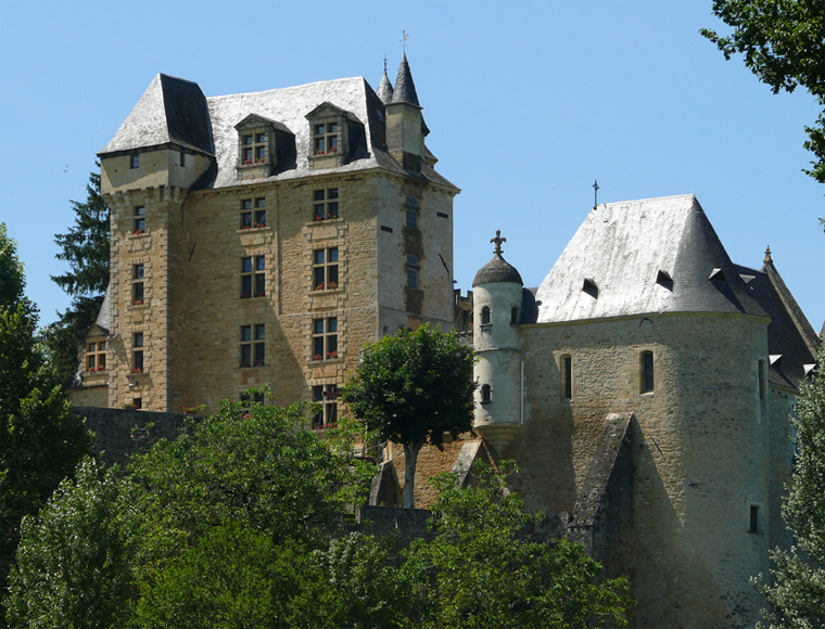 Schloß an der Dordogne