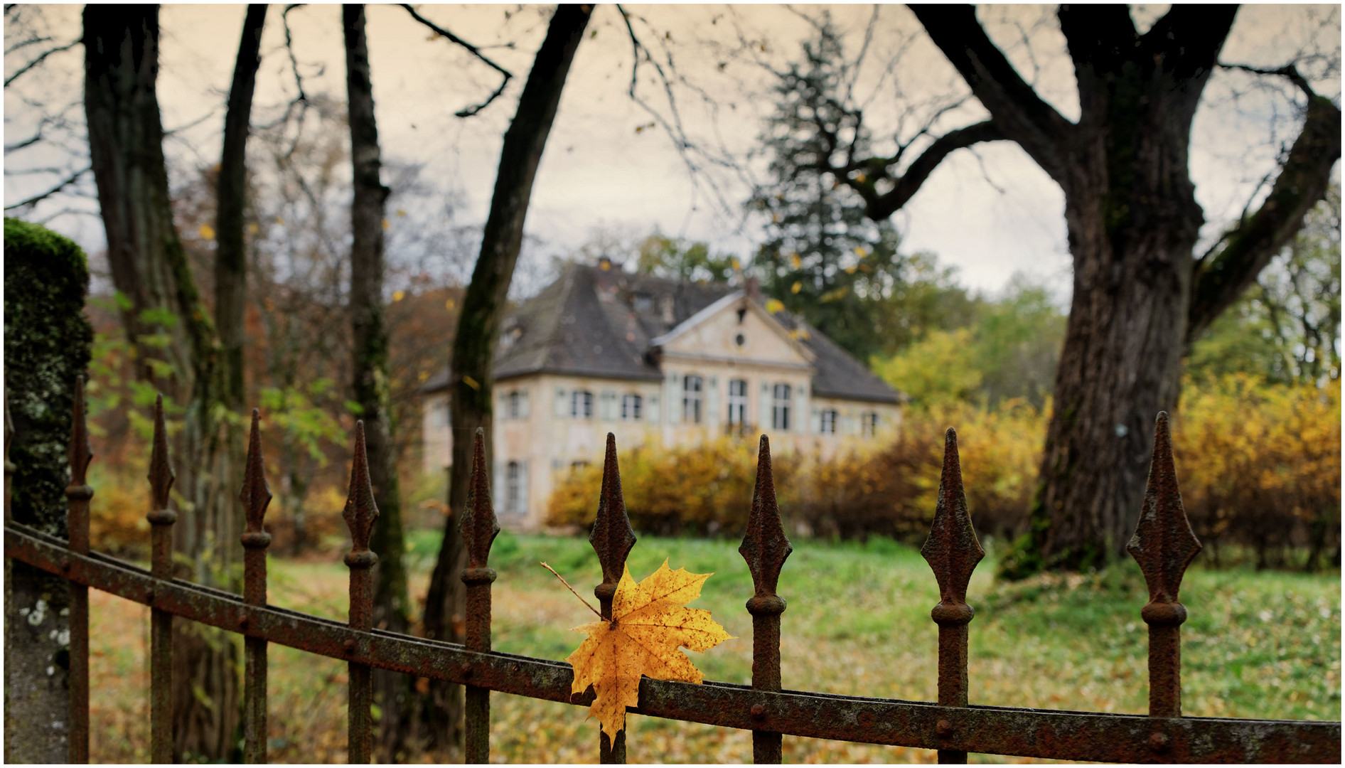 Schloss Appelhof im Herbst