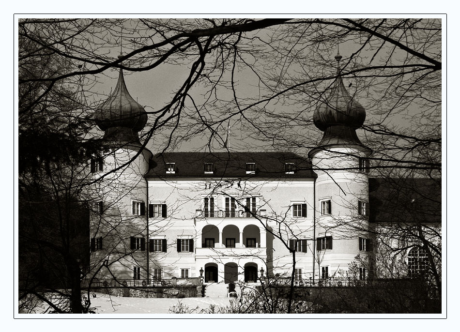 Schloss Artstetten - s/w