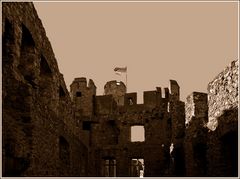 Schloss Auerbach in Sepia