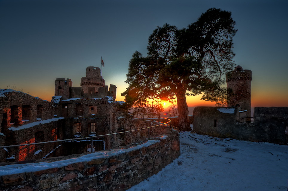 Schloss Auerbach @sunset